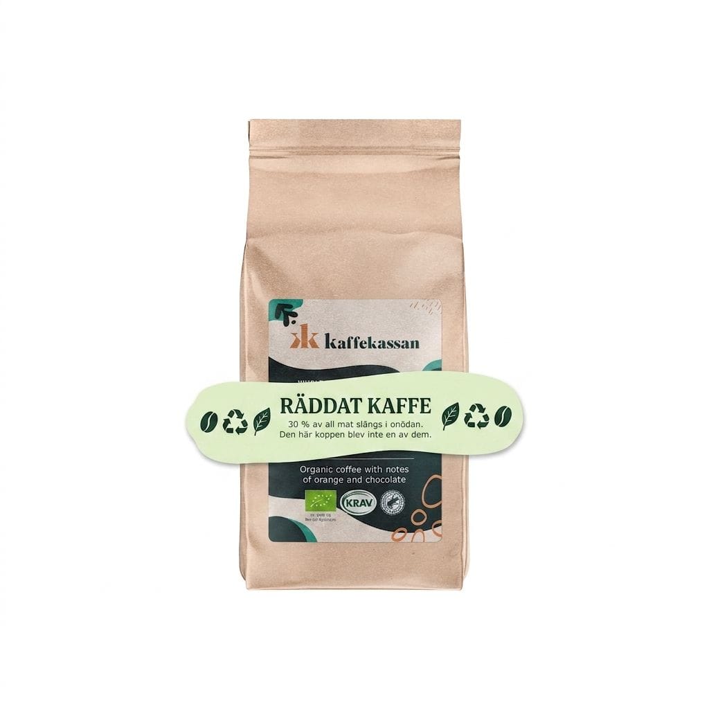 RÄDDAT KAFFE: Aromica Organic (200 g, hela bönor)